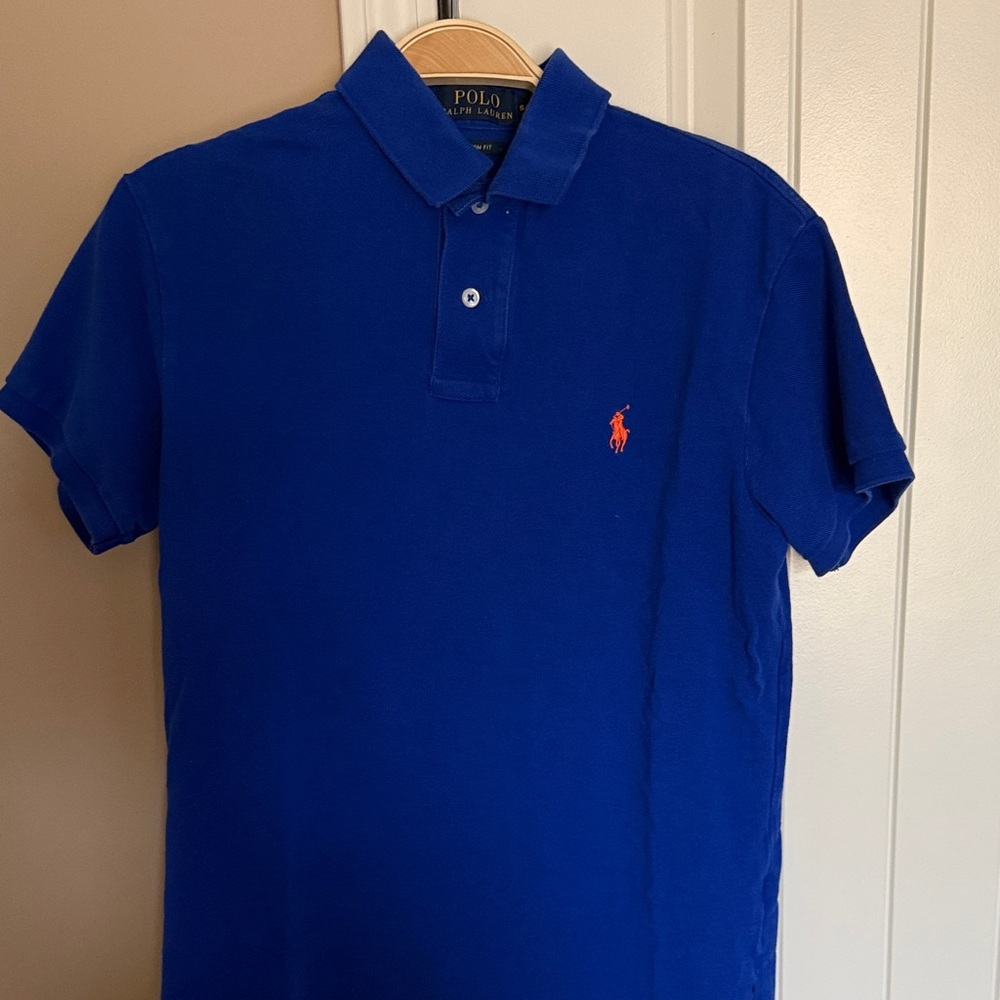 Polo by Ralph Lauren Men's Royal Blue Polo Shirt